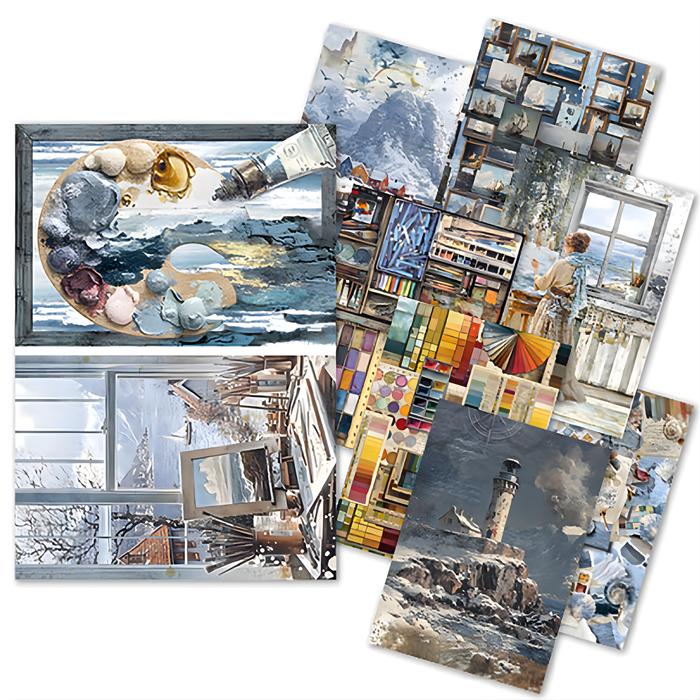 Ciao Bella An Artist Journey A5 Mixed Rice Paper 8pc