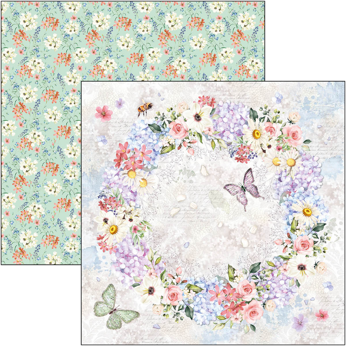 Ciao Bella Paper Enchanted Land 12" x 12" Patterns Scrapbooking Paper Set