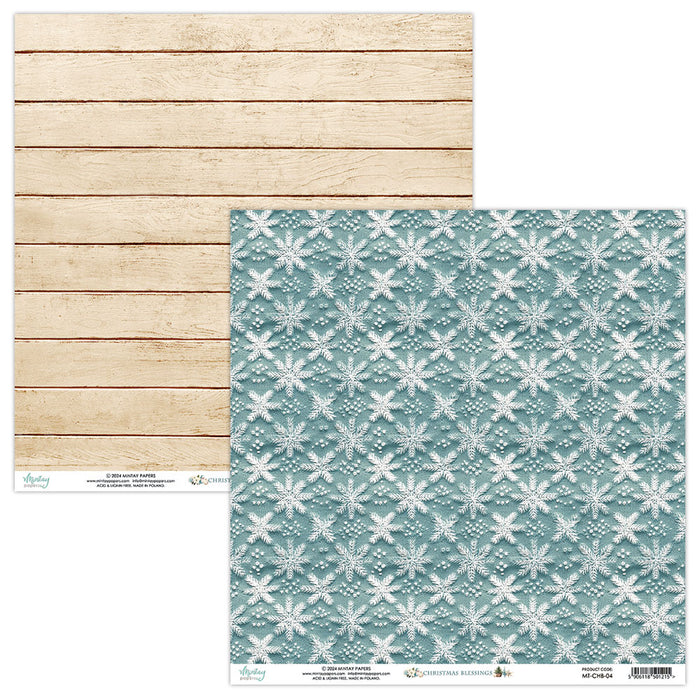 Mintay Christmas Blessings 12" x"12 Scrapbooking Paper Set