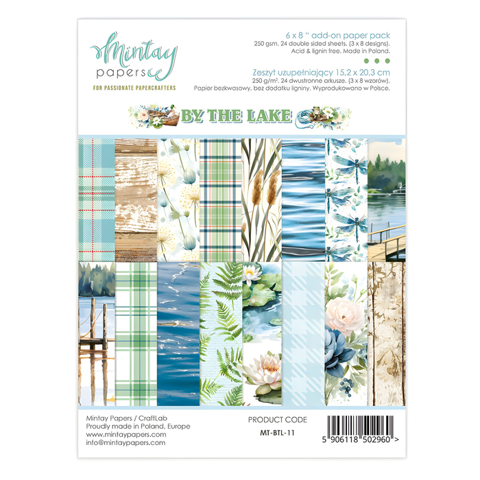 Mintay By The Lake 6" x"8 Add-On Paper Pad