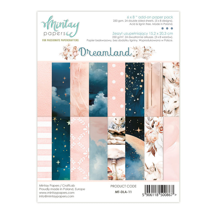 Mintay Dreamland 6" x"8 Paper Pad
