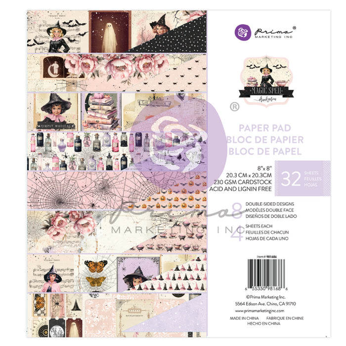 Prima Marketing Magic Spell 8"x 8" Paper Pad