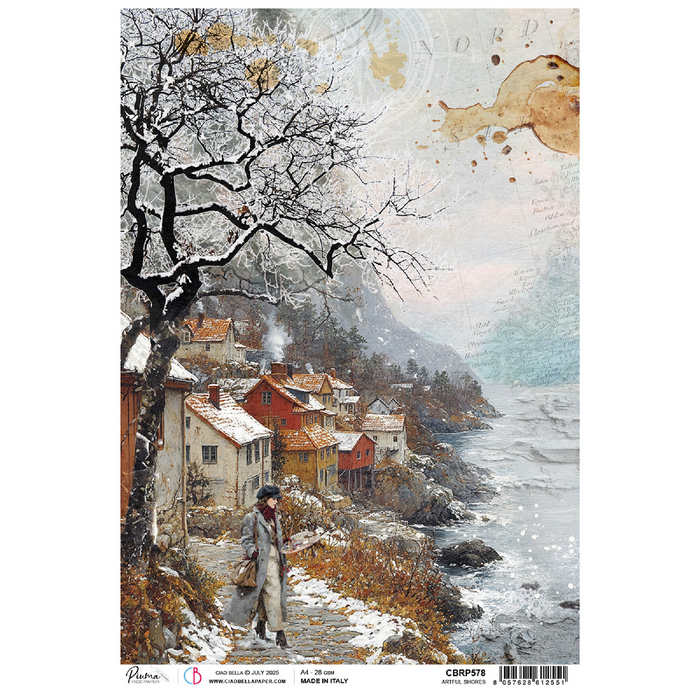 Ciao Bella An Artist Journey A4 Rice Paper Artful Shores