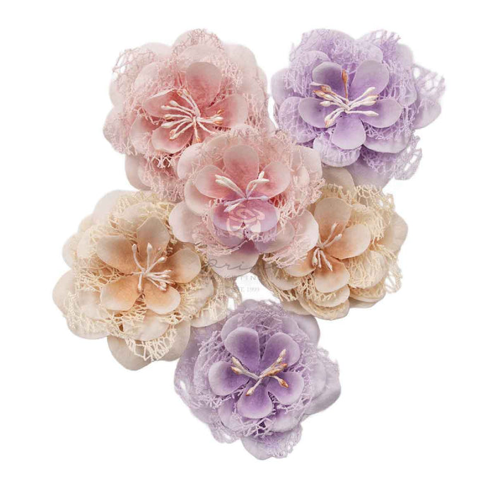 Prima Marketing Sweet Spring  Flowers Beautiful Nest 6pc