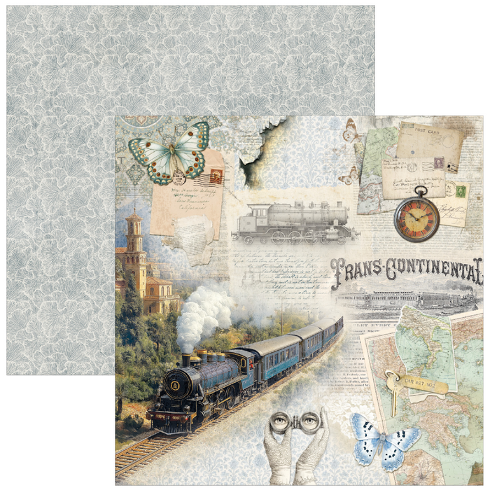 Ciao Bella Eastern Journey 12" x 12" Patterns Scrapbooking Paper Set