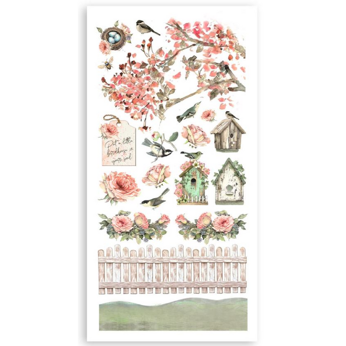 Stamperia House Of Roses Paper Cut-Outs