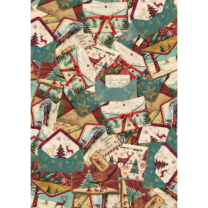 Ciao Bella Polar Railway A5 Mixed Rice Paper 8pc