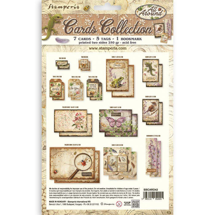 Stamperia Paper All Around Cards & Tags Collection