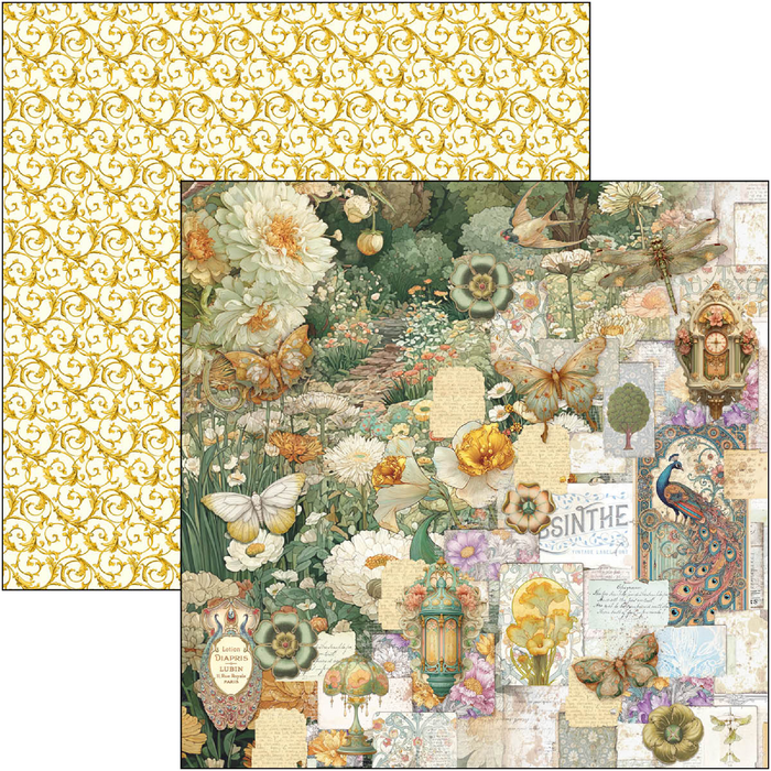 Ciao Bella Artemis 8" x 8" Scrapbooking Paper Set
