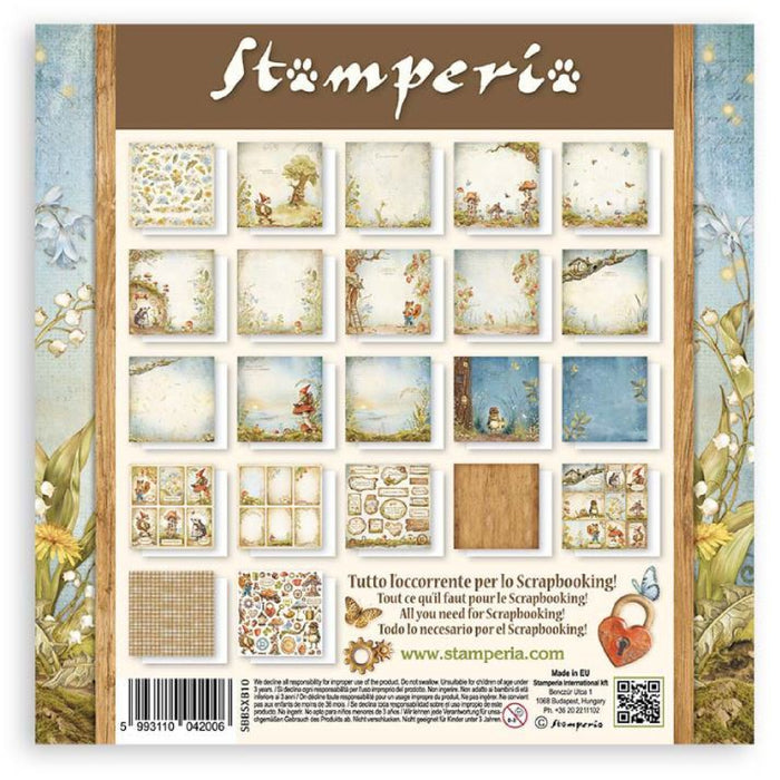 Stamperia Hidden Grove 12" x 12" Single Faced Maxi Paper Pad