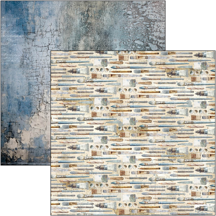 Ciao Bella An Artist Journey 12" x 12" Patterns Scrapbooking Paper Set