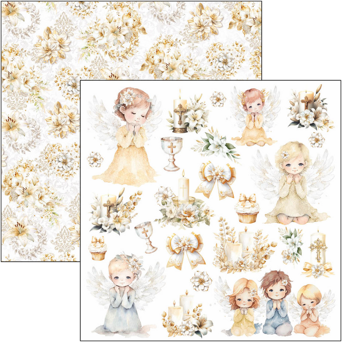 Ciao Bella Blessing Day 6" x 6" Fussy Cut Pad