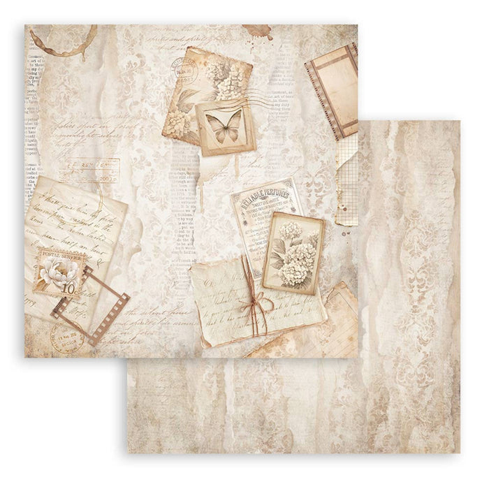 Stamperia Quiet Days 8" x 8" Scrapbooking Paper Pad