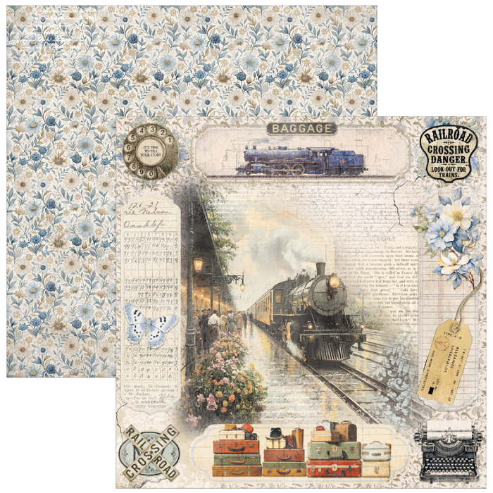 Ciao Bella Eastern Journey 12" x 12" Scrapbooking Paper Set