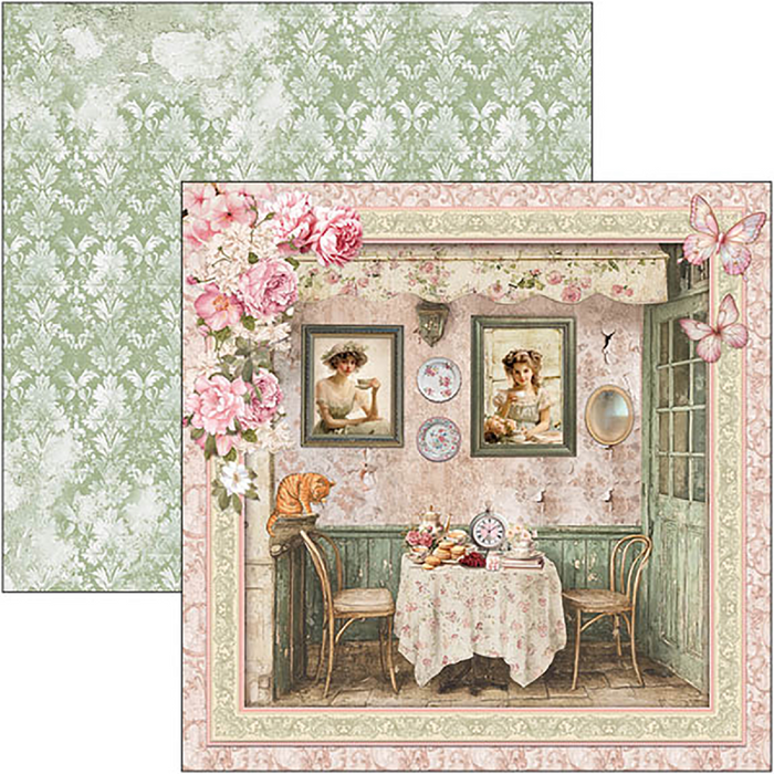 Ciao Bella Timeless Memories 8" x 8" Scrapbooking Paper Set
