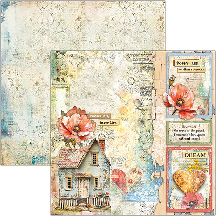 Ciao Bella Paper Majestic Dream 8" x 8" Scrapbooking Paper Set