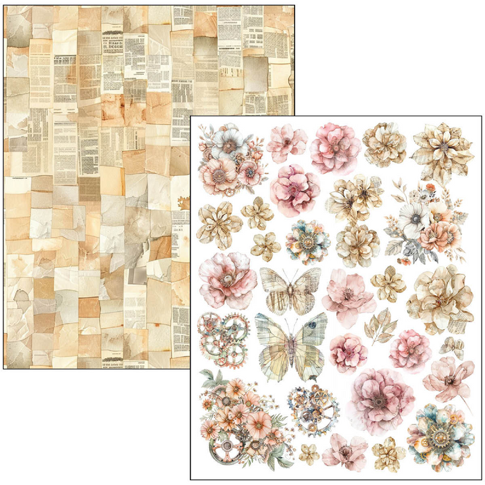 Ciao Bella Paper Lost in Time A4 Maxi Mixed Media Book