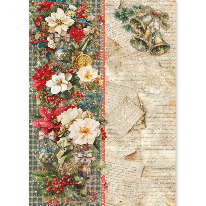 Ciao Bella Paper Cozy Christmas A5 Mixed Rice Paper 8pc