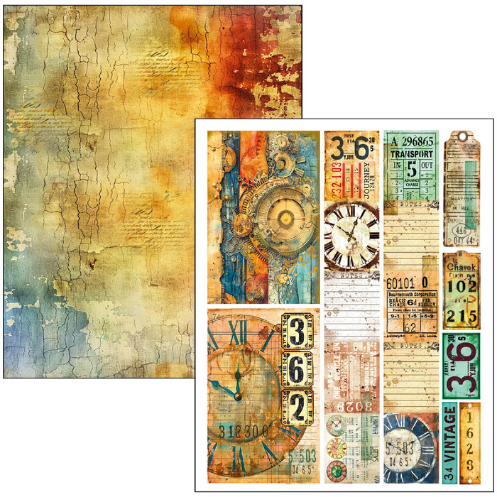 Ciao Bella Past Time A4 Maxi Mixed Media Book