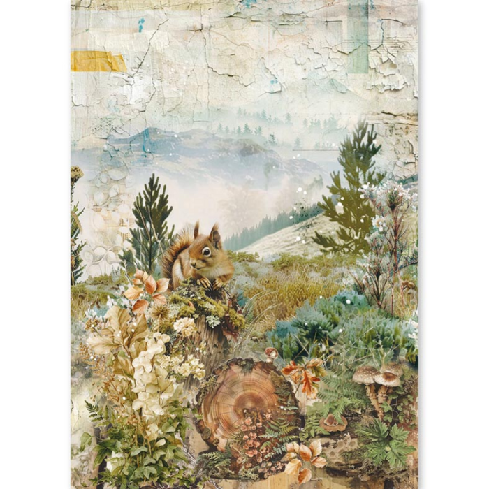 Ciao Bella Paper The Nature Journal A5 Mixed Rice Paper 8pc