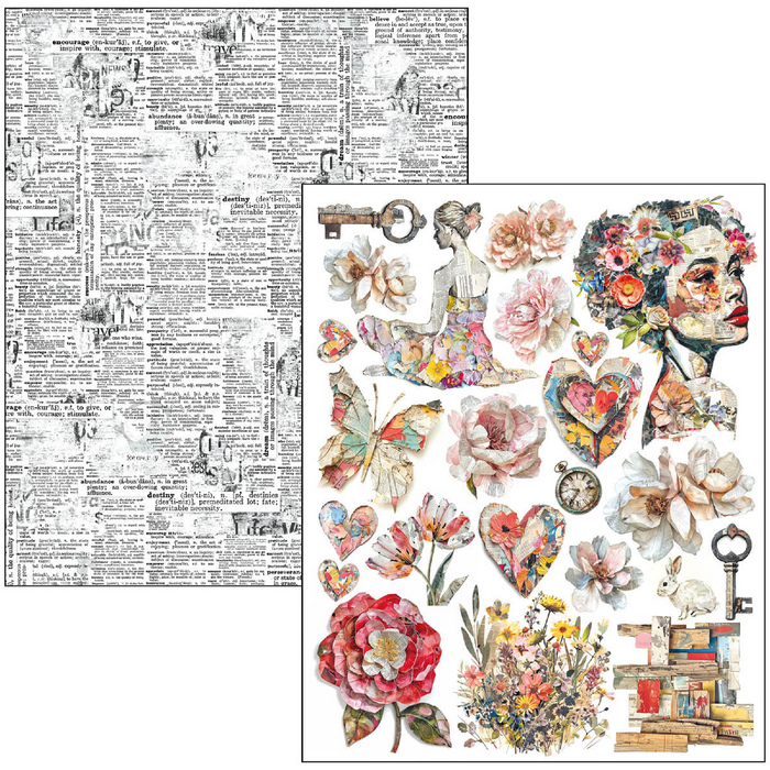 Ciao Bella Paper The Sound Of Spring A4 Maxi Mixed Media Book