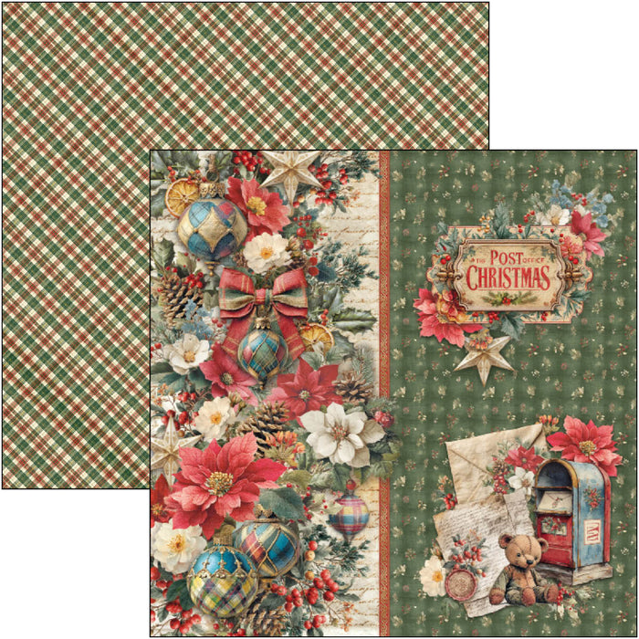 Ciao Bella Paper Merry & Bright 12" x 12" Scrapbooking Paper Set