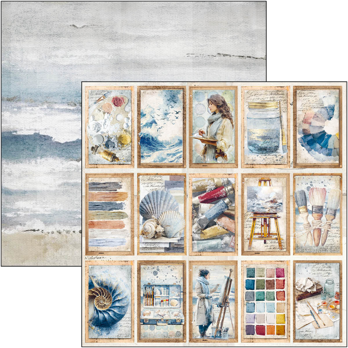 Ciao Bella An Artist Journey 12" x 12" Patterns Scrapbooking Paper Set