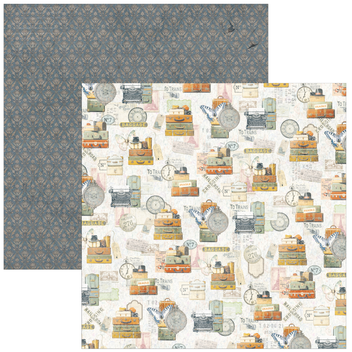 Ciao Bella Eastern Journey 12" x 12" Scrapbooking Paper Set