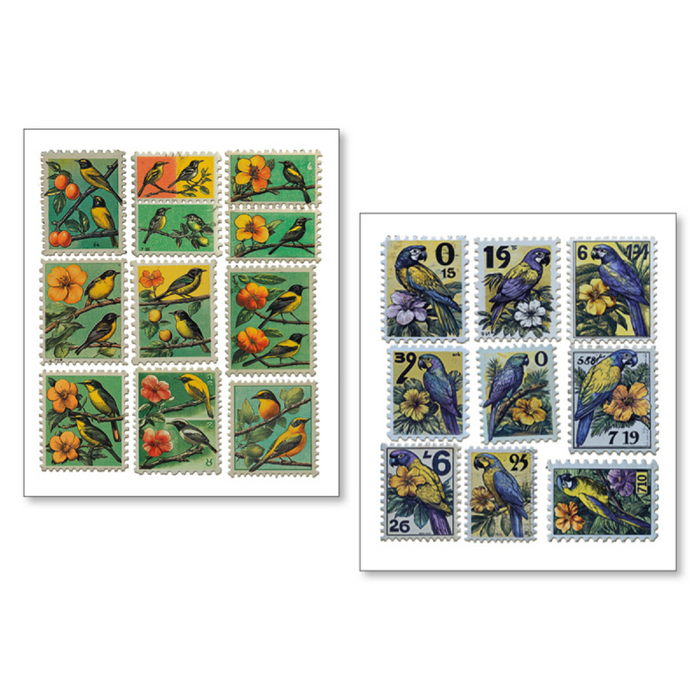 Ciao Bella Faraway Mail Sticker Set 10pc