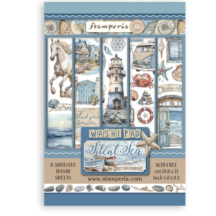 Stamperia Silent Sea A5 Washi Pad