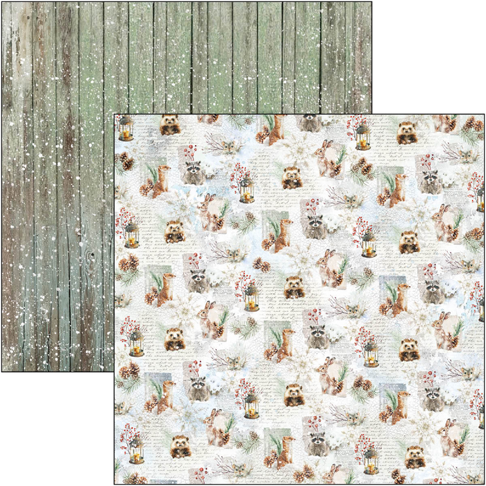 Ciao Bella Forest Tales 12" x 12" Patterns Scrapbooking Paper Set