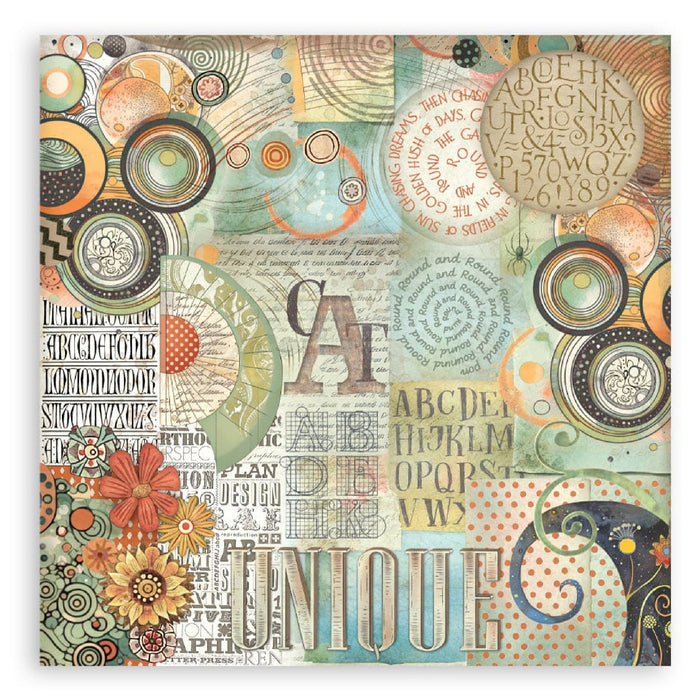 Stamperia Furry Friends 12" x 12" Single Faced Maxi Paper Pad