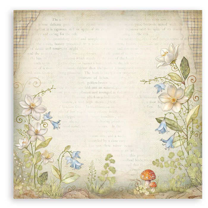 Stamperia Hidden Grove 12" x 12" Single Faced Maxi Paper Pad