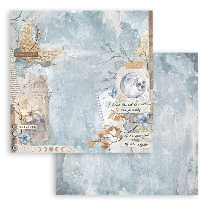 Stamperia Secret Diary 8" x 8" Scrapbooking Paper Pad