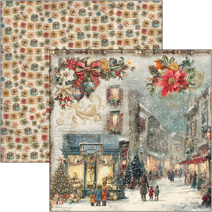 Ciao Bella Paper Merry & Bright 12" x 12" Scrapbooking Paper Set