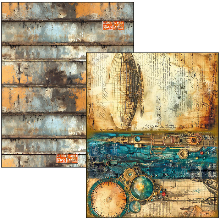 Ciao Bella Past Time A4 Maxi Mixed Media Book