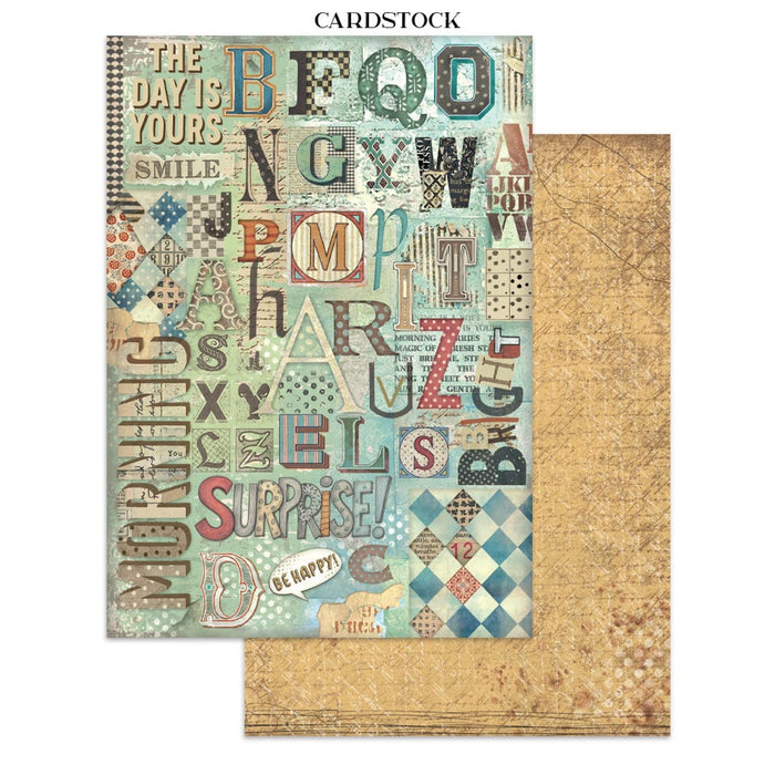 Stamperia Furry Friends Junk Journal Stickers Cut-outs Backgrounds