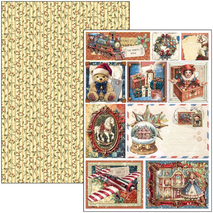 Ciao Bella Paper Toy Shop A4 Scrapbooking Paper Set
