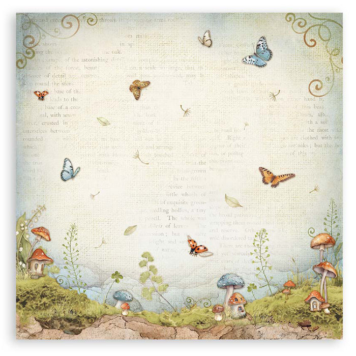 Stamperia Hidden Grove 12" x 12" Single Faced Maxi Paper Pad