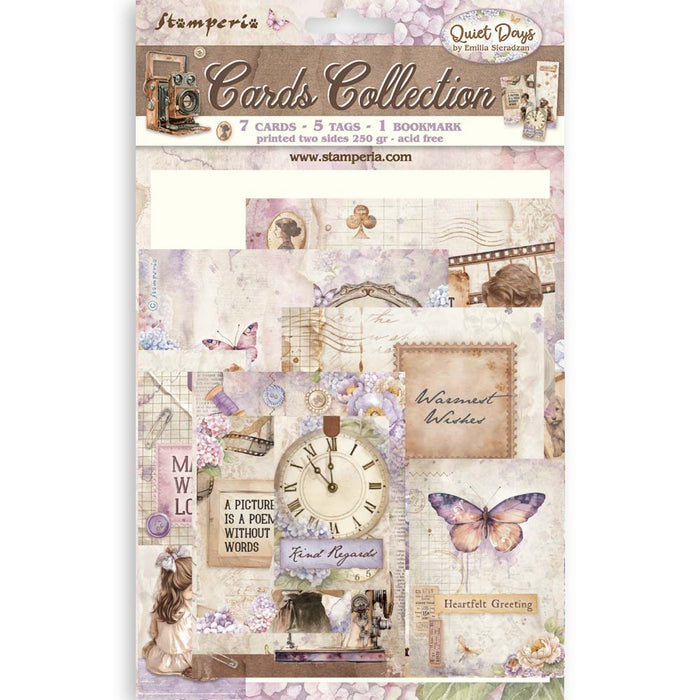 Stamperia Quiet Days Cards & Tags Collection