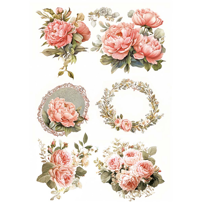 Ciao Bella Afternoon Tea A5 Mixed Rice Paper 8pc