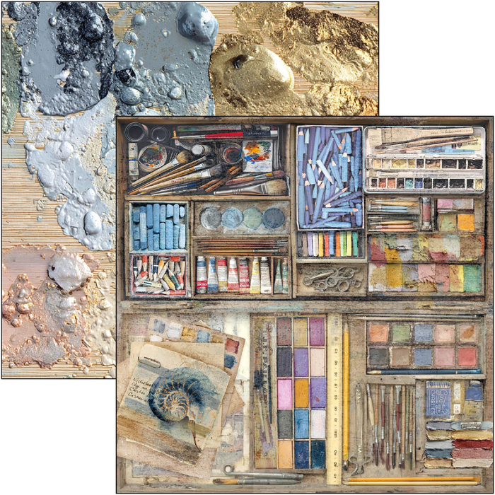 Ciao Bella An Artist Journey 12" x 12" Patterns Scrapbooking Paper Set