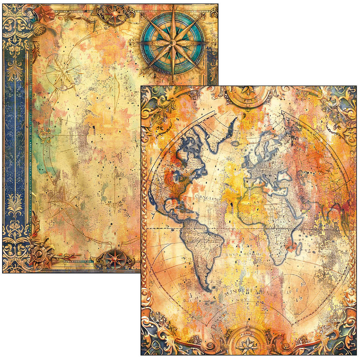 Ciao Bella Past Time A4 Maxi Mixed Media Book