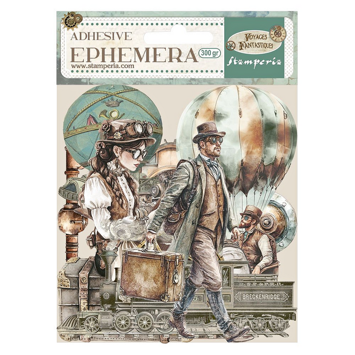 Stamperia Voyages Fantastiques Ephemera