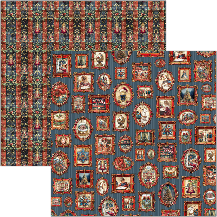Ciao Bella Paper Toy Shop 12" x 12" Scrapbooking Paper Set
