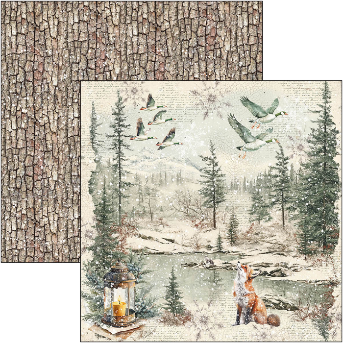 Ciao Bella Forest Tales 12" x 12" Patterns Scrapbooking Paper Set