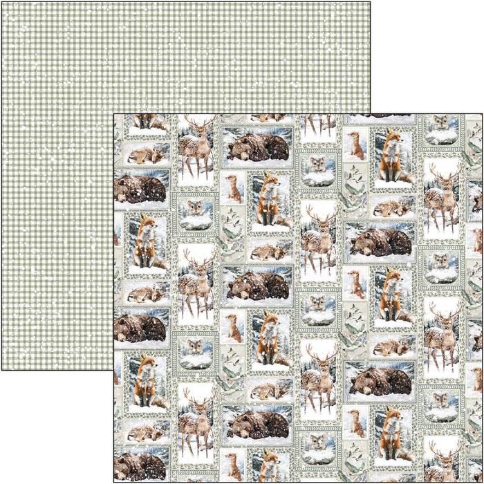 Ciao Bella Forest Tales 12" x 12" Patterns Scrapbooking Paper Set