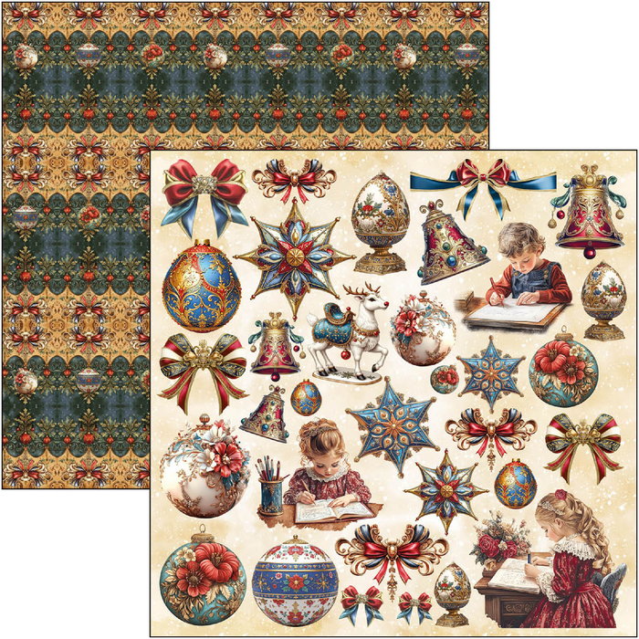 Ciao Bella Toy Shop 12" x 12" Scrapbooking Paper Set