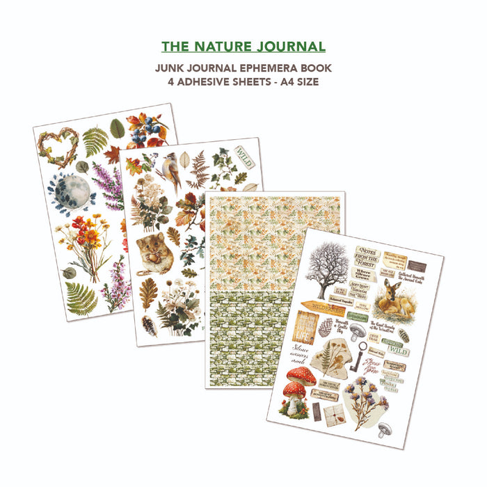 Ciao Bella Paper The Nature A4 Junk Journal & Ephemera Book