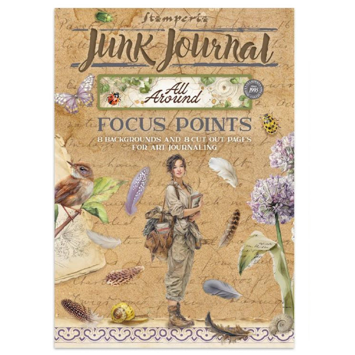 Stamperia Paper All Around A5 Junk Journal Focus Points